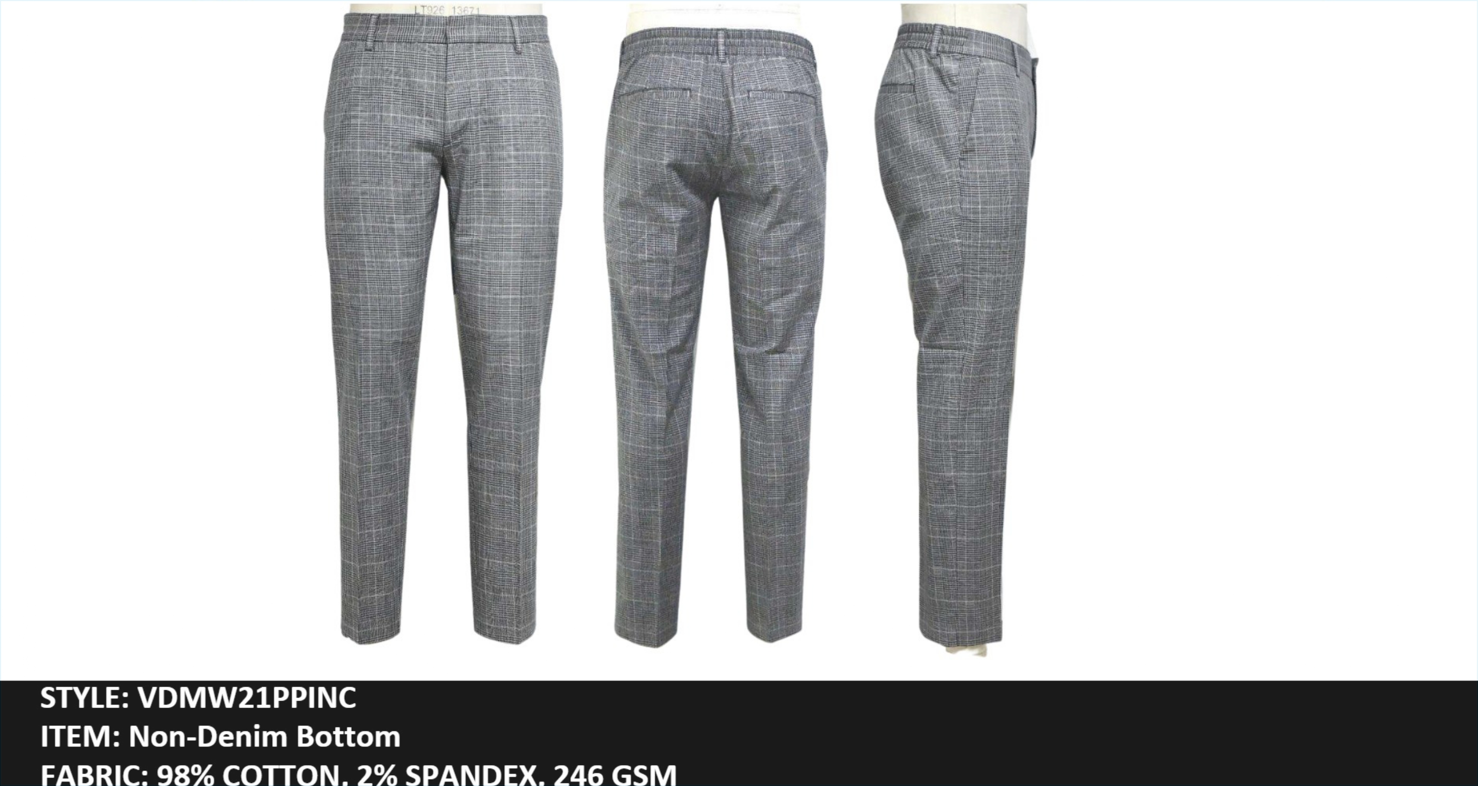 Non-Denim Bottom TWILL